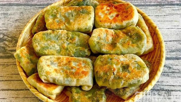 韭菜馍 文/闰土(图2) 韭菜馍.jpg