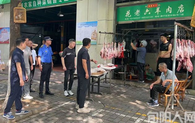 安康市汉滨区老城街道开展辖区市场占道经营专项整治行动