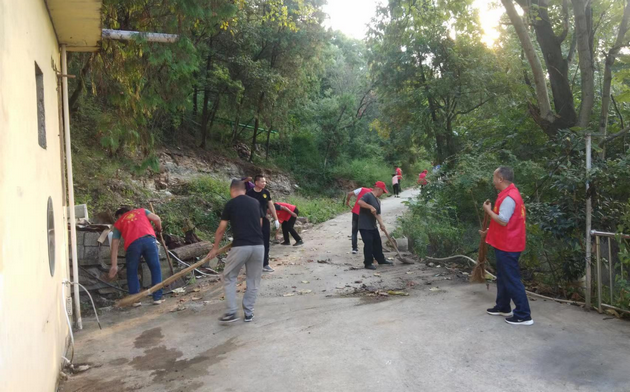 陕西旬阳市白柳镇:汇聚“政”能量 “协”创好环境(图2) 环境卫生整治.png