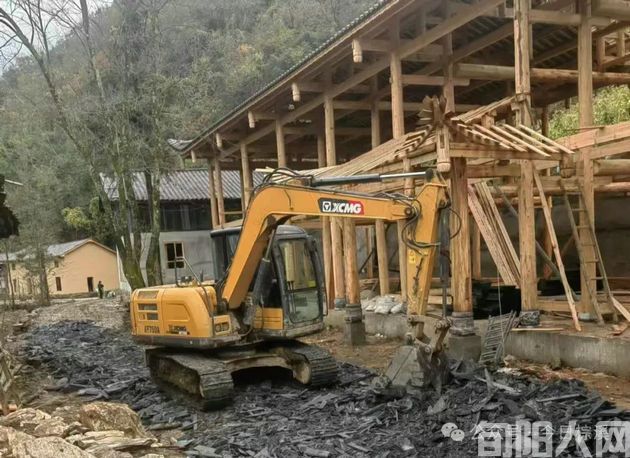 陕西旬阳市棕溪镇:重点项目“复工忙” (图2) 棕溪2.jpg