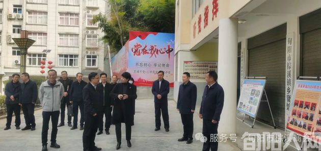 安康市委常委、市宣传部长陈莲一行视察棕溪商会    