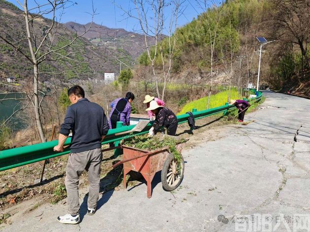 陕西旬阳棕溪镇：全员齐参与  乡村“气象”新