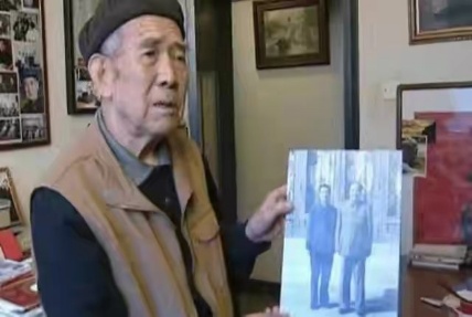 毛主席原机要秘书高智在洛川